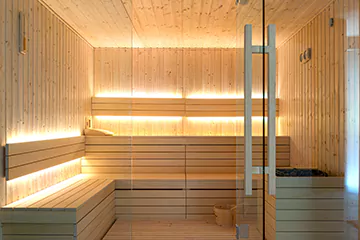 Modern Sauna Setup in Muskoka, Ontario