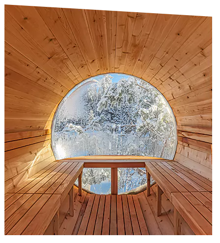 Sauna Delivery in Muskoka, Ontario