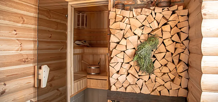 Broken Basswood Sauna Repair Services in Muskoka, Ontario