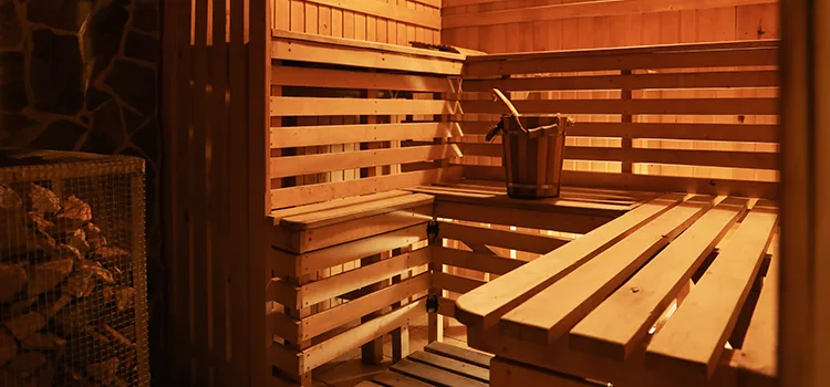 Cedar Wood Sauna Restoration and Refurbishment in Muskoka, Ontario