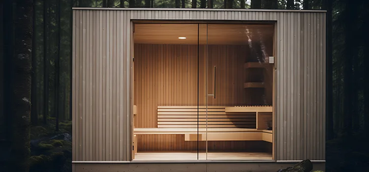 Outdoor Prefabricated Sauna Installation Services in Muskoka, ON