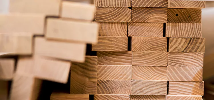 Redwood Sauna Building Materials in Muskoka, Ontario