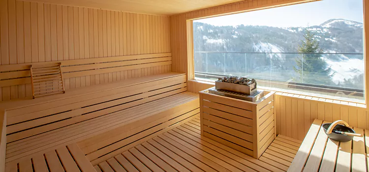 Sauna Custom Build Floor Installation Service in Muskoka, Ontario