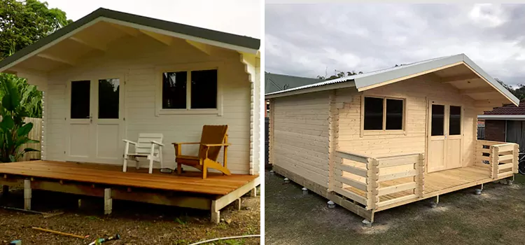 Outdoor Sauna Shed in Muskoka, ON