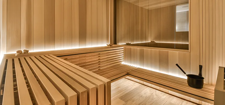 Cedar Wood Sauna Customization in Muskoka, ON