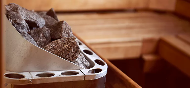 Traditional vs Infrared Heating Stones Sauna in Muskoka, ON