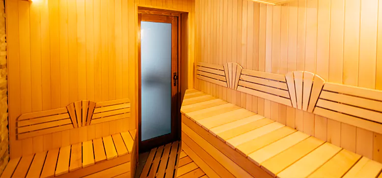 Old Cabin Conversion To Sauna in Muskoka, Ontario
