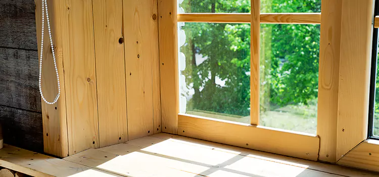 Precautions During Sauna Glass Window Installation in Muskoka, ON