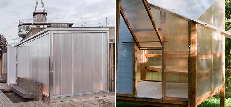 Transparent Wall Sauna in Muskoka, ON